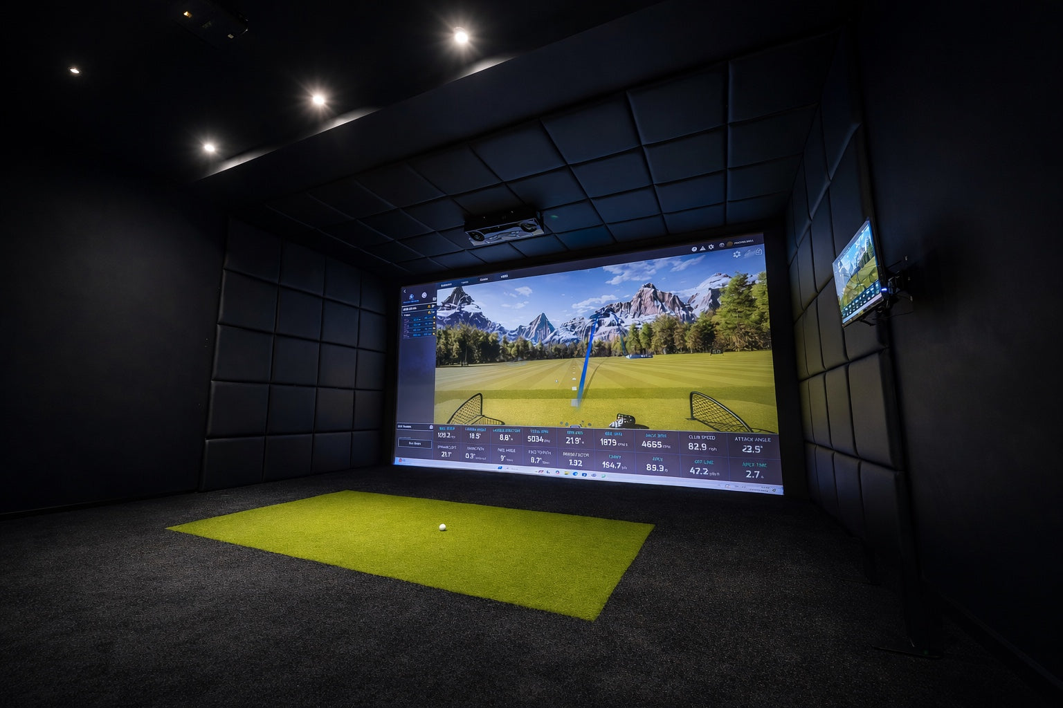 Custom Size Golfbays PRO+ Golf Impact Screen