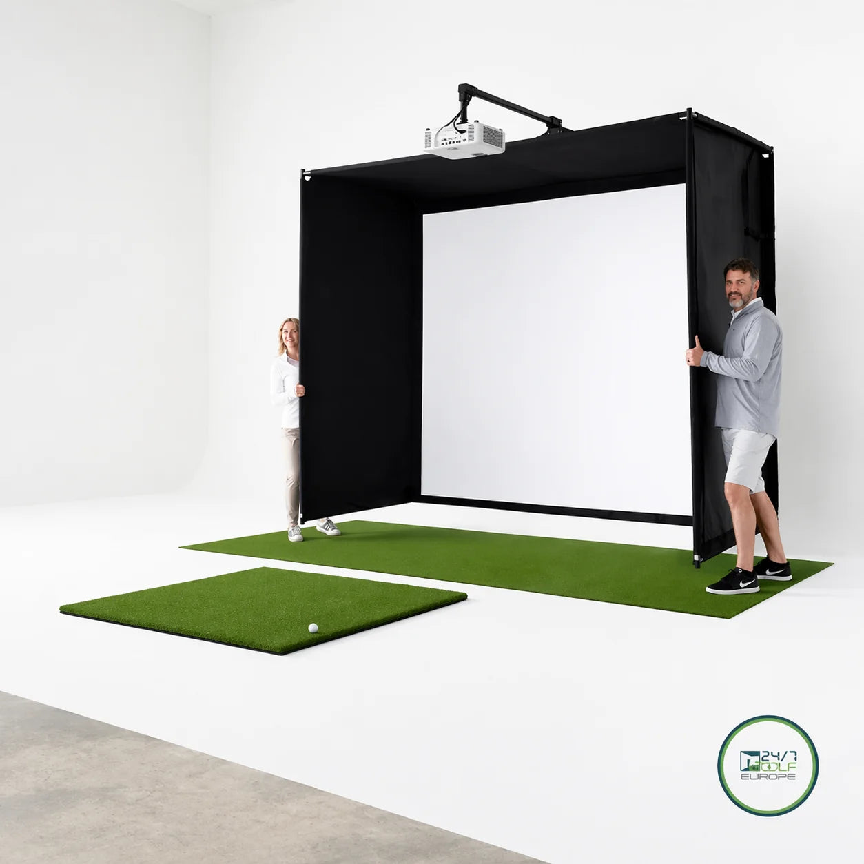 24/7 Golf Simulator Enclosure (Limited Stock)